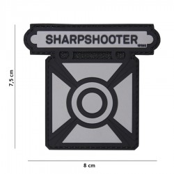 Patch 3D PVC Sharpshooter de la marque 101 Inc (444130-5088)