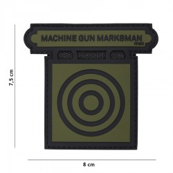 Patch 3D PVC Machine gun marksman de la marque 101 Inc (444130-5180)