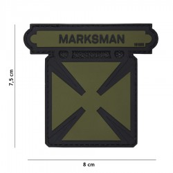 Patch 3D PVC Marksman de la marque 101 Inc (444130-5182)