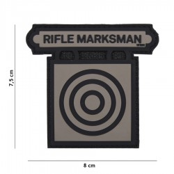 Patch 3D PVC Rifle marksman (avec velcro) de la marque 101 Inc (18014 | 444130-5185)