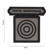 Patch 3D PVC Pistol marksman
