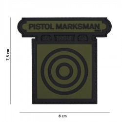 Patch 3D PVC Pistol marksman (avec velcro) de la marque 101 Inc (17083 | 444130-5191)
