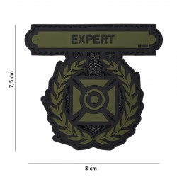 Patch 3D PVC Expert (avec velcro) de la marque 101 Inc (17062 | 444130-5178)