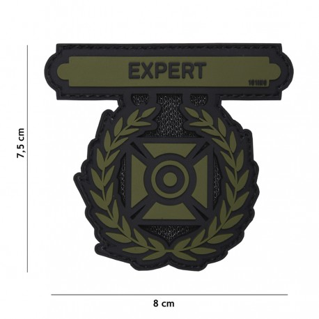 Patch 3D PVC Expert (avec velcro) de la marque 101 Inc (17062 | 444130-5178)