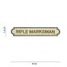 Patch 3D PVC Rifle marksman