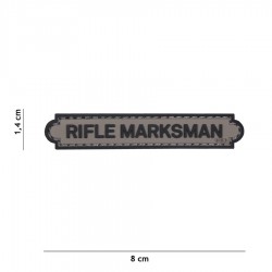 Patch 3D PVC Rifle marksman avec velcro de la marque 101 Inc (444130-5226)