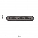 Patch 3D PVC Pistol marksman