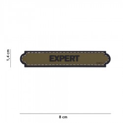 Patch 3D PVC Expert avec velcro de la marque 101 Inc (444130-5103)