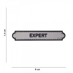 Patch 3D PVC Expert avec velcro de la marque 101 Inc (444130-5204)