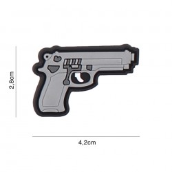 Patch 3D PVC 9mm avec velcro de la marque 101 Inc (444130-7141)