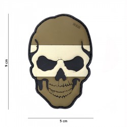 Patch 3D PVC Skull Spain