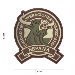 Patch 3D PVC Espana avec velcro de la marque 101 Inc (444130-5529)