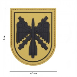 Patch 3D PVC Spanish shield avec velcro de la marque 101 Inc (444130-5492)
