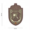 Patch 3D PVC Spanish crown shield