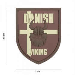 Patch 3D PVC Danish viking avec velcro de la marque 101 Inc (444130-5508)