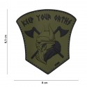 Patch 3D PVC Keep our oarths