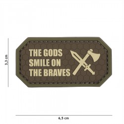 Patch 3D PVC The Gods smile on the braves