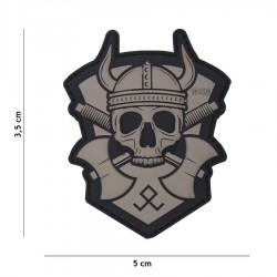 Patch 3D PVC Vicking with hatchet avec velcro de la marque 101 Inc (444130-5216)