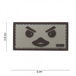 Patch 3D PVC Duckface avec velcro de la marque 101 Inc (444100-3803)