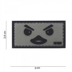 Patch 3D PVC Duckface avec velcro de la marque 101 Inc (444100-3804)