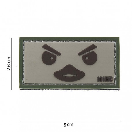Patch 3D PVC Duckface avec velcro de la marque 101 Inc (444100-3807)