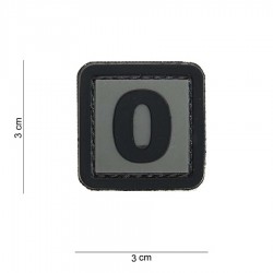 Patch 3D PVC 0 avec velcro de la marque 101 Inc (444100-3898)