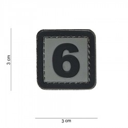 Patch 3D PVC 6 avec velcro de la marque 101 Inc (444100-3900)