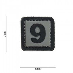 Patch 3D PVC 9 avec velcro de la marque 101 Inc (444100-3901)