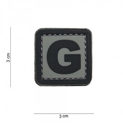 Patch 3D PVC G avec velcro de la marque 101 Inc (444100-3903)