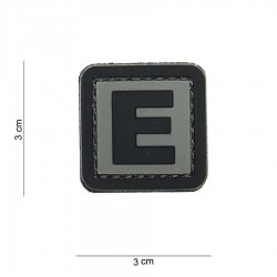 Patch 3D PVC E avec velcro de la marque 101 Inc (444100-3904)