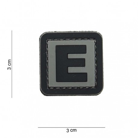 Patch 3D PVC E avec velcro de la marque 101 Inc (444100-3904)