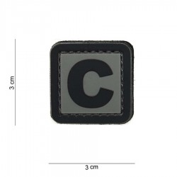 Patch 3D PVC C avec velcro de la marque 101 Inc (444100-3911)