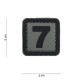 Patch 3D PVC 7 avec velcro de la marque 101 Inc (444100-3913)