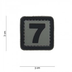 Patch 3D PVC 7 avec velcro de la marque 101 Inc (444100-3913)