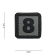 Patch 3D PVC 8 avec velcro de la marque 101 Inc (444100-3914)