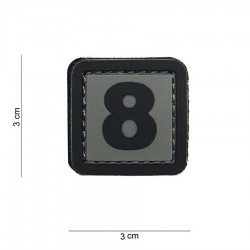 Patch 3D PVC 8 avec velcro de la marque 101 Inc (444100-3914)