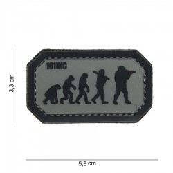 Patch 3D PVC Airsoft evolution