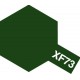 Peinture pour maquette plastique. La couleur est XF73 Vert foncé JGSDF mat 10 ml de la marque Tamiya (81773)