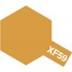 Peinture pour maquette plastique. La couleur est XF59 Jaune désert mat de la marque Tamiya (81759)
