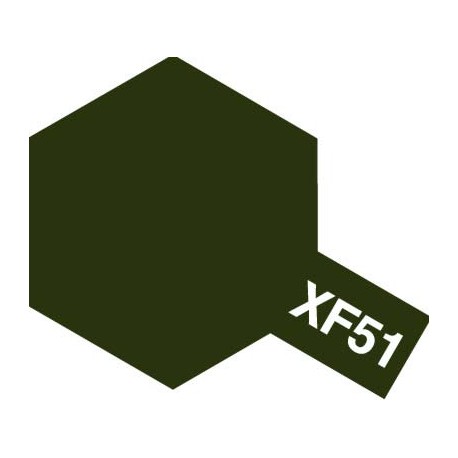 DR6, Peinture XF51 Vert kaki mat 10 ml