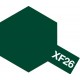 Peinture pour maquette plastique. La couleur est XF26 Vert foncé mat 10 ml de la marque Tamiya (81726)