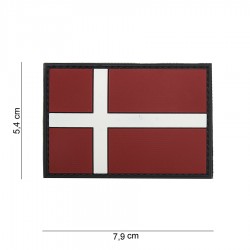 Patch 3D PVC Danemark avec velcro de la marque 101 Inc (444110-4005)