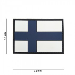 Patch 3D PVC Finlande avec velcro de la marque 101 Inc (444110-4006)