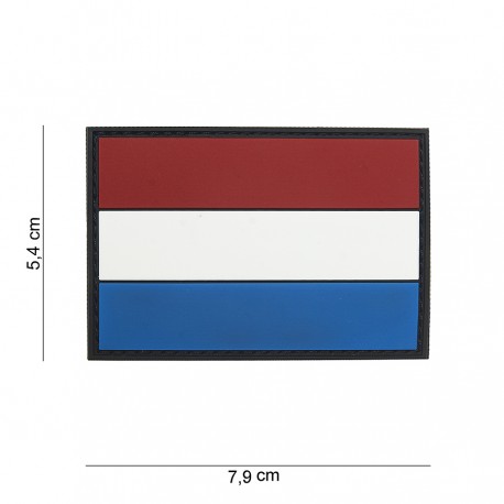 Patch 3D PVC Luxembourg avec velcro de la marque 101 Inc (444110-4008)