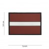 Patch 3D PVC Lettonie