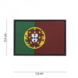 Patch 3D PVC Portugal avec velcro de la marque 101 Inc (444110-4021)