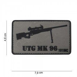 Patch 3D PVC UTG MK 96 avec velcro de la marque 101 Inc (444130-3754)