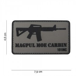 Patch 3D PVC Magpul moe carbin avec velcro de la marque 101 Inc (444130-3756)