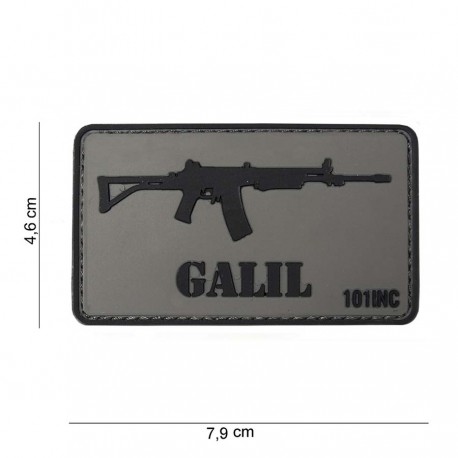 Patch 3D PVC Galil avec velcro de la marque 101 Inc (444130-3758)