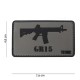 Patch 3D PVC GR15 avec velcro de la marque 101 Inc (444130-3759)